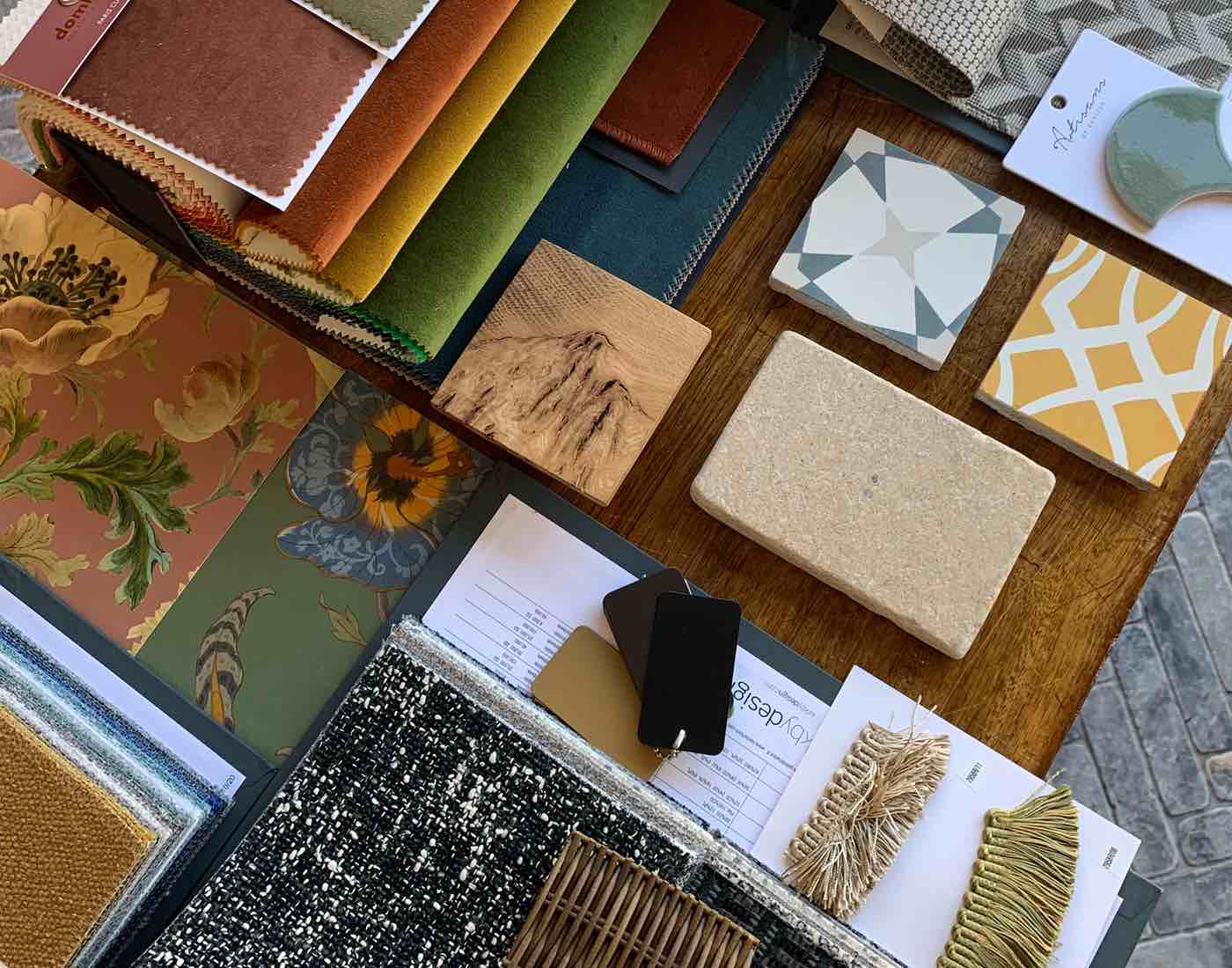 Carpet and TIle Swatches