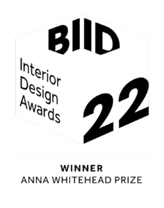 BIID Winner Logo - Winner of Anna Whitehead Prize for Sustainability Category